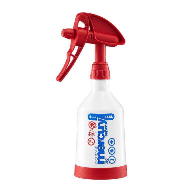 Пулверизатор за препарати Kwazar Mercury CleaningPro+ 360 0,5L ЧЕРВЕН