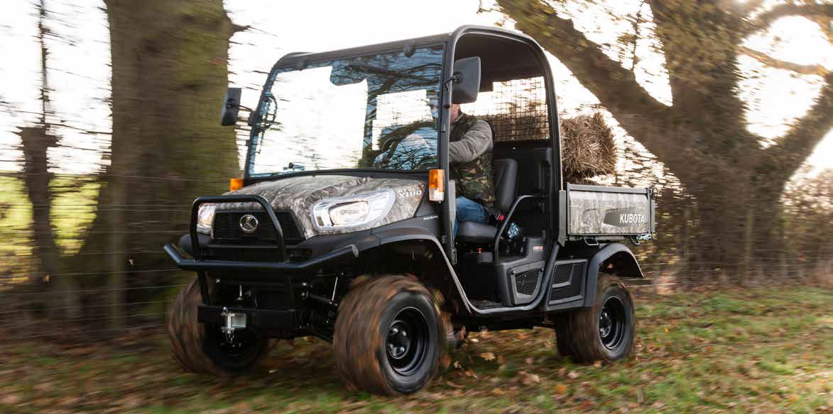 Работно МПС Kubota RTV-X 1110 Камуфлаж