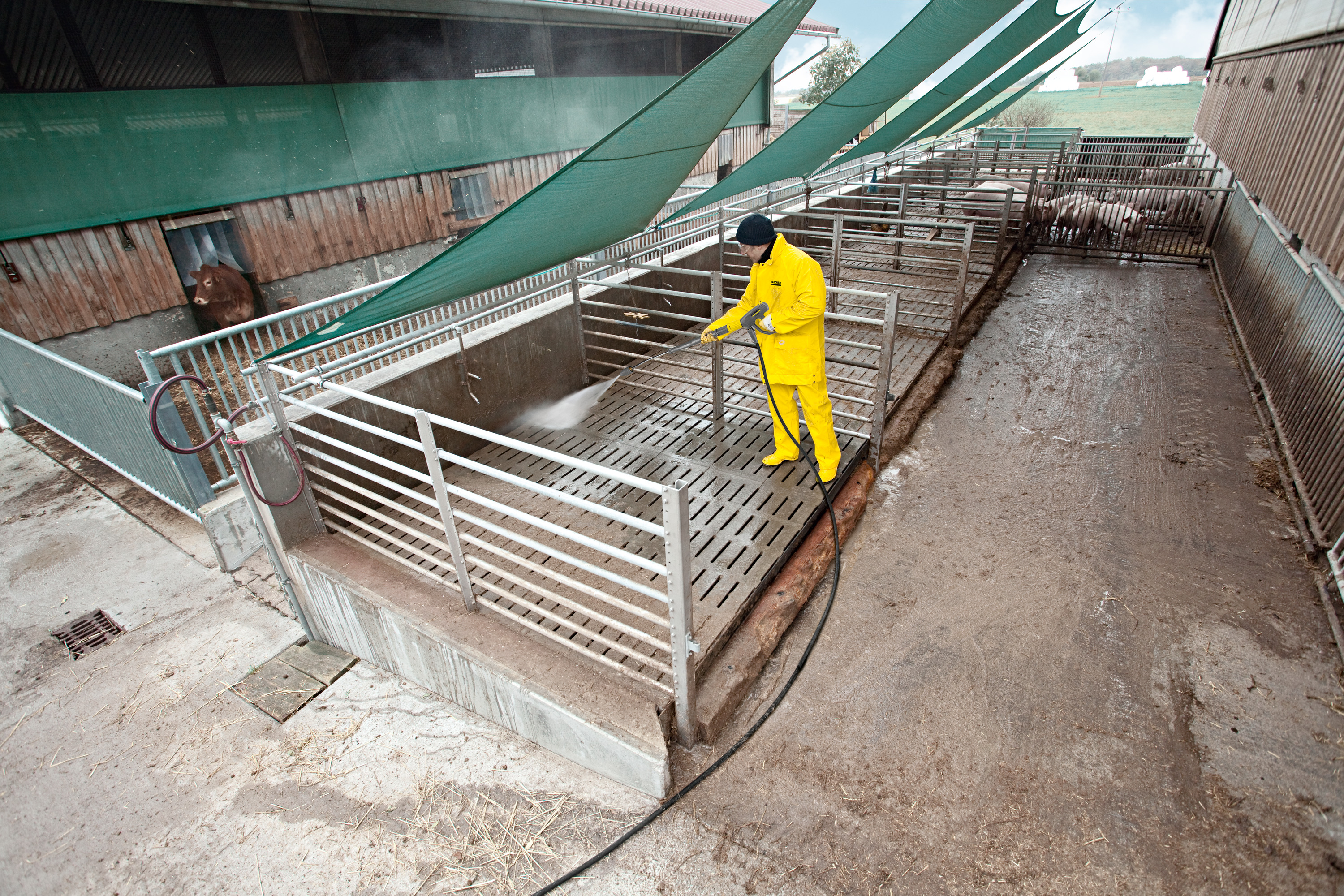 Водоструйка професионална Karcher HD 16/15-4 CAGE PLUS
