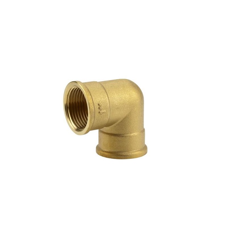Brass Elbow Coupling with female thread 33,3 mm (G 1