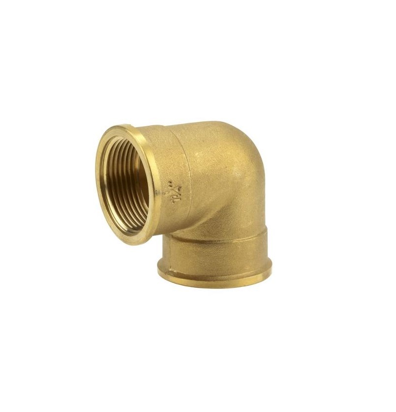 Brass Elbow Coupling with female thread 42 mm (G 1 1/4
