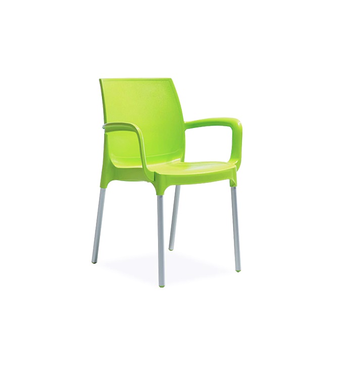 Chair NOVUSSI with armrest SUNSET GREEN