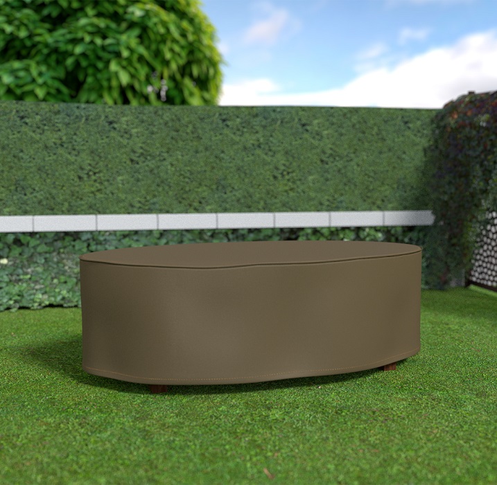 Cover for oval table Nortene COVERTOP