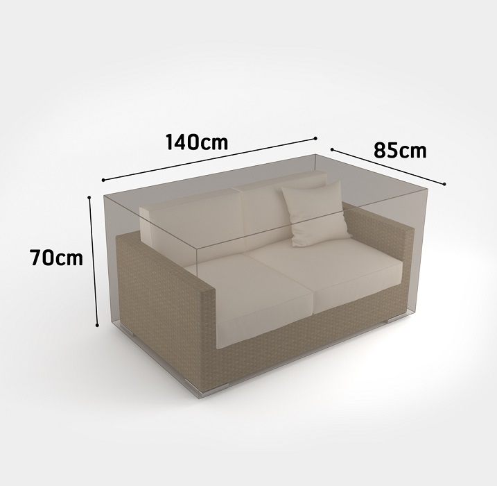 Cover for two-seater sofa Nortene COVERTOP 