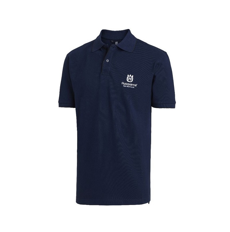 Трикотажна тениска за мъже Husqvarna Polo Navy L