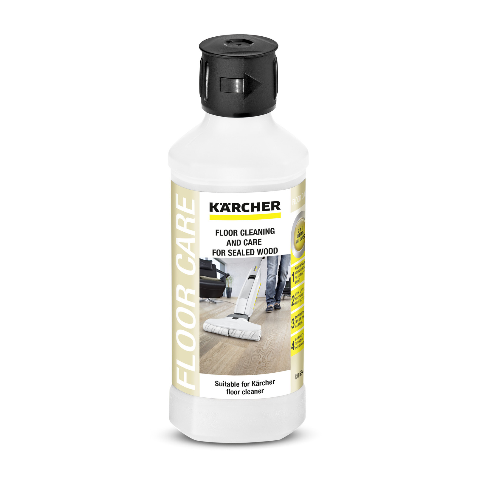 Karcher Floor cleaning and care for sealed wood RM 534, 500ml