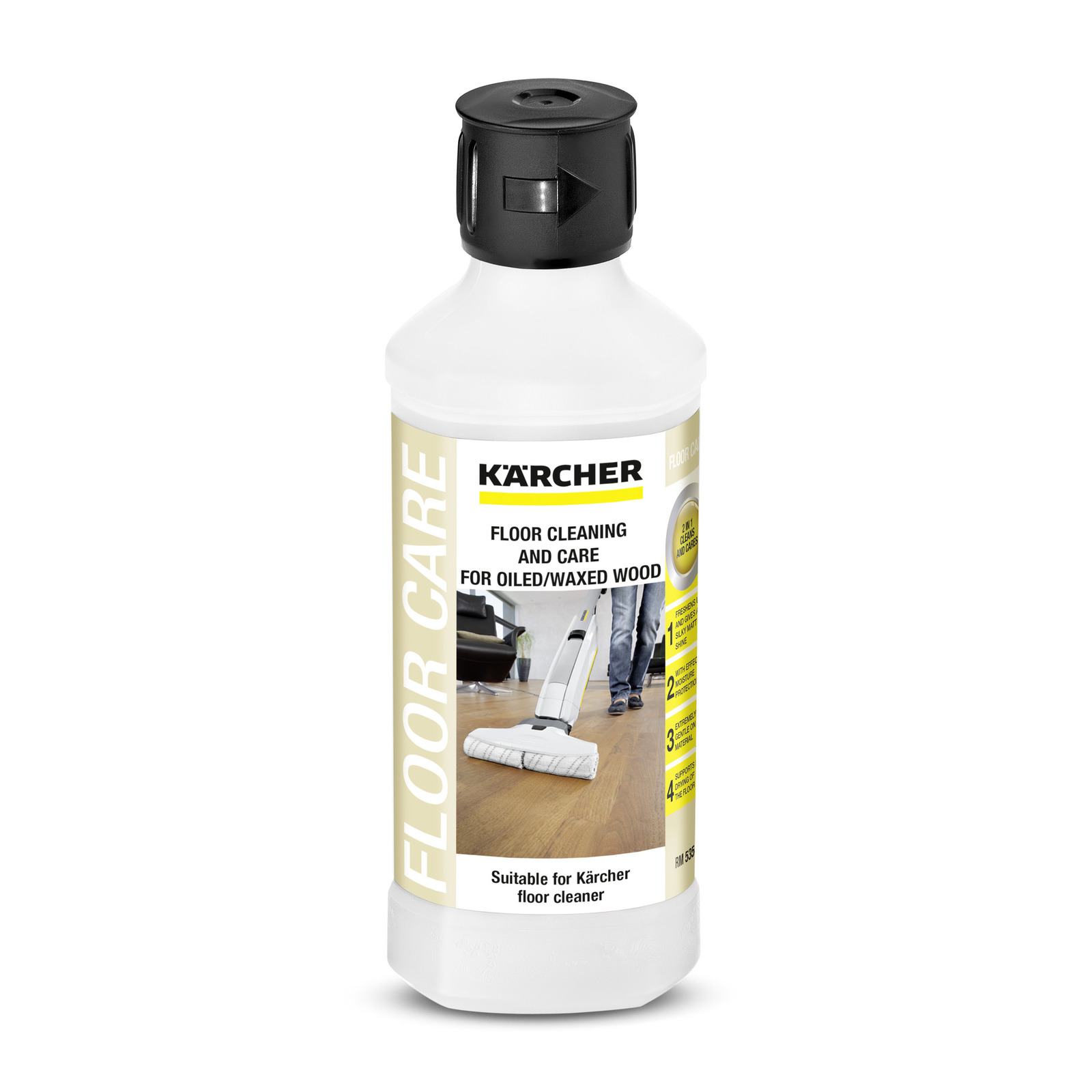 Karcher Floor cleaning and care for oiled/waxed wood RM 535, 500ml 