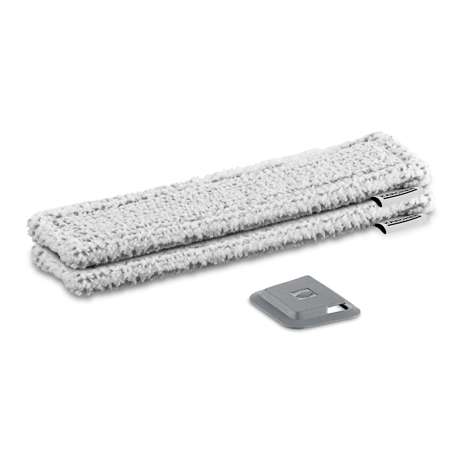 Karcher WV outdoor microfibre wiping cloths 2pcs