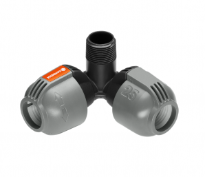 Ъглово разклонение Gardena 25 мм x 3/4 (2783)