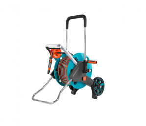 Комплект макара за маркуч Gardena Classic Aquaroll М Easy с маркуч 20 м и конектори (18517)