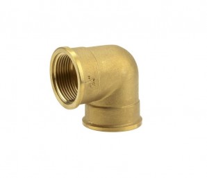 Brass Elbow Coupling with female thread 42 mm (G 1 1/4