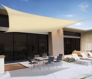 Square shading awning Nortene SUN-NET Kit