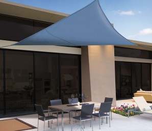 Triangular shading awning Nortene SUN-NET Kit