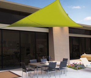 Triangular shading awning Nortene SUN-NET Kit