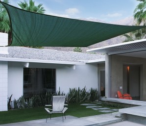 Square shading awning Nortene SUN-NET Kit TISSE