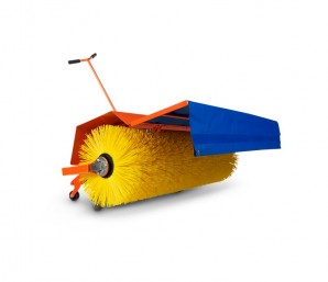 Rotating broom for Rider Husqvarna 400 Series