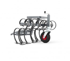Gravel harrow for Rider Husqvarna 400 Series