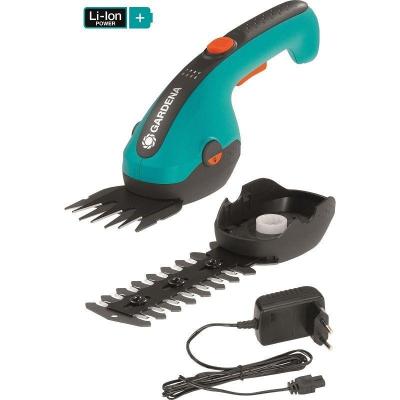 Gardena Cordless Grass Shears ClassicCut Li+Handle/Wheels Set