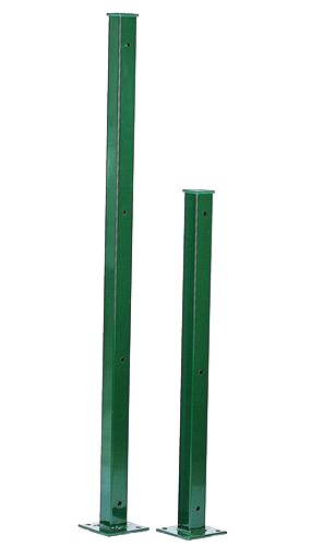 Fence metal peg, stake 1.0m 50x50mm, 1.6mm thick