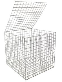 Gabion Basket - 1x1x1 metres - Garden Stone Wire Basket