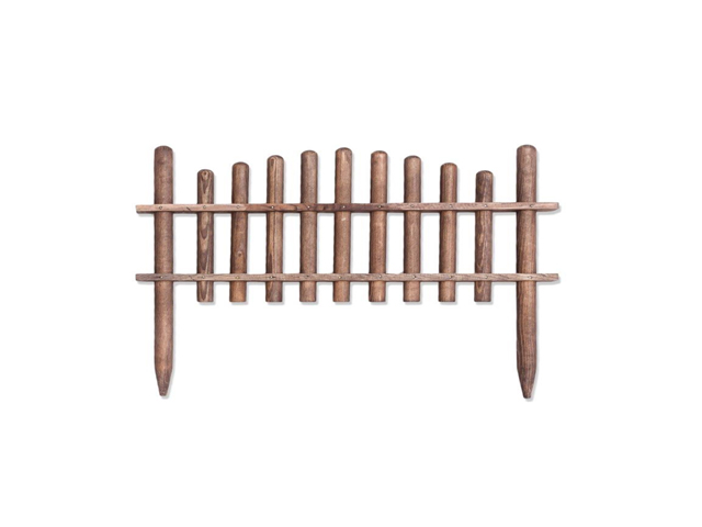 Forest Picket Fence Garden Edging BIG PW60 60cm
