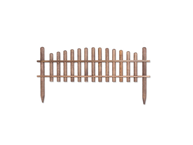 Forest Picket Fence Garden Edging BIG PW85 85cm