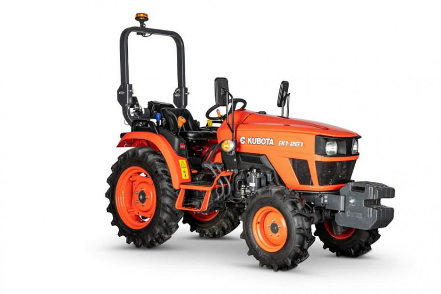 Земеделски трактор Kubota EK1-261 с челен товарач