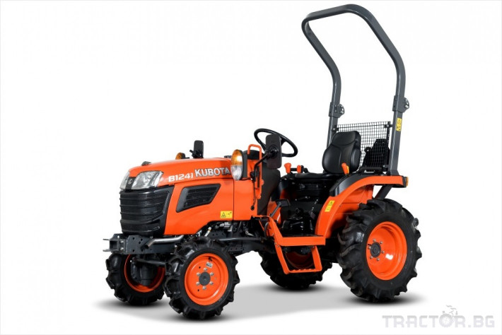 Трактор KUBOTA B1241 Фермерски, Дизел, 24к.с.
