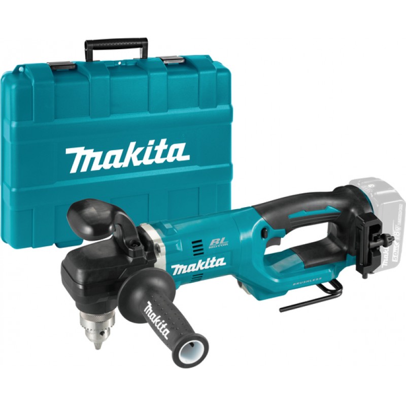 Акумулаторна ъглова бормашина Makita 18+18V DDA450ZK