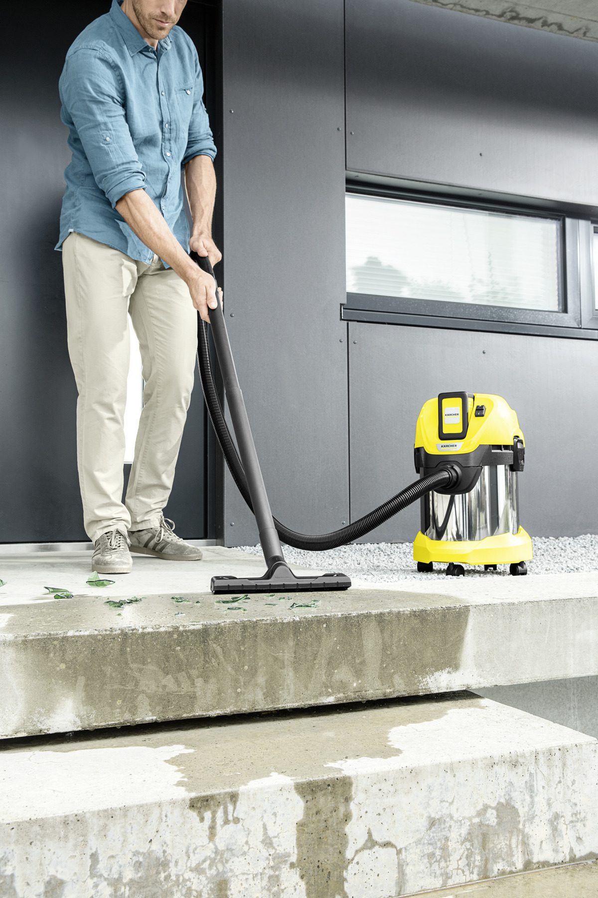 Vacuum cleaner Wet/Dry Karcher WD 3 Battery Premium
