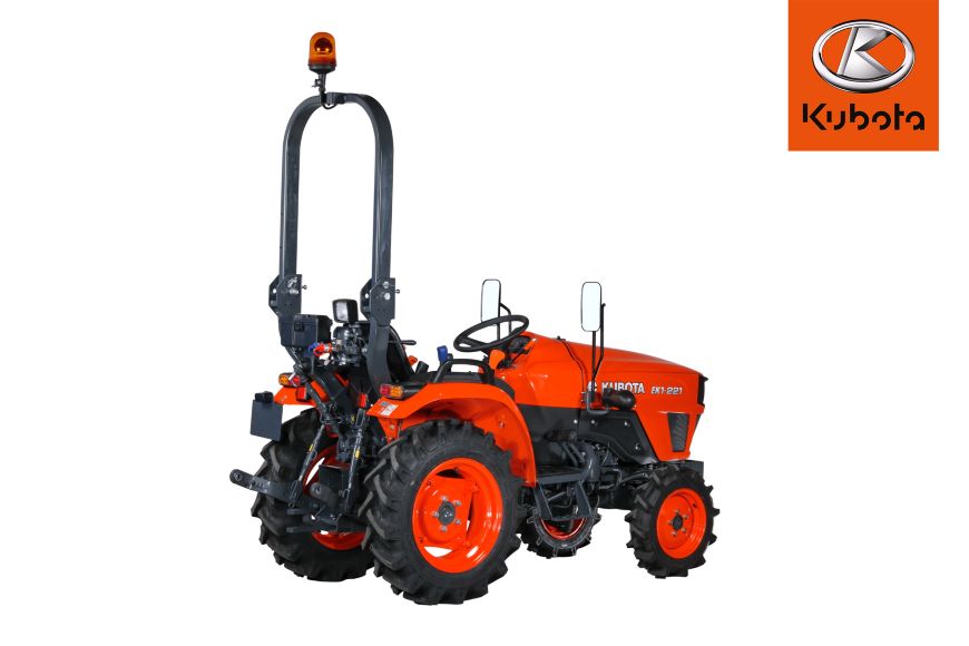 Трактор Kubota EK1 221, 22к.с., 9 предни и 3 задни скорости