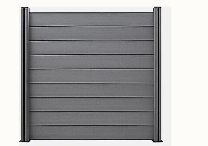 WPC Fence Panel 196x196cm, Full Kit included