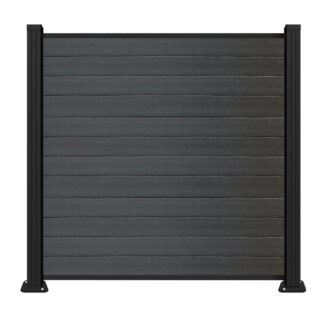 WPC Fence Panel 196x196cm, Full Kit included