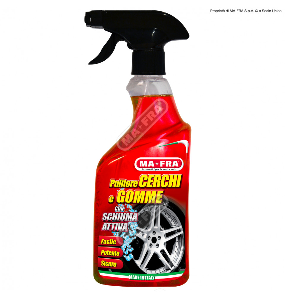Почистваща активна пяна за гуми, джанти и тасове 500мл Ma-Fra Wheel and Tyre Cleaner