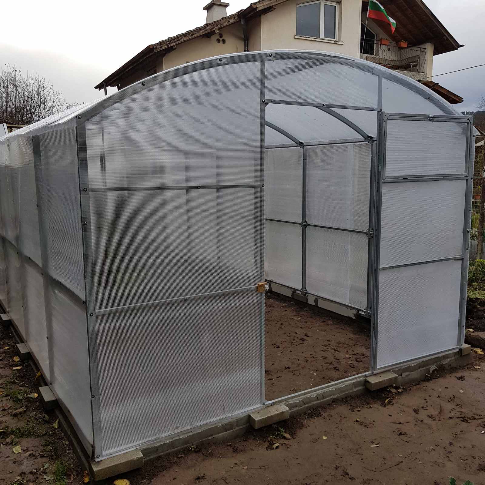 Оранжерия Primaterra Fiorista  3м, 3 x 8 x 2,12 метра