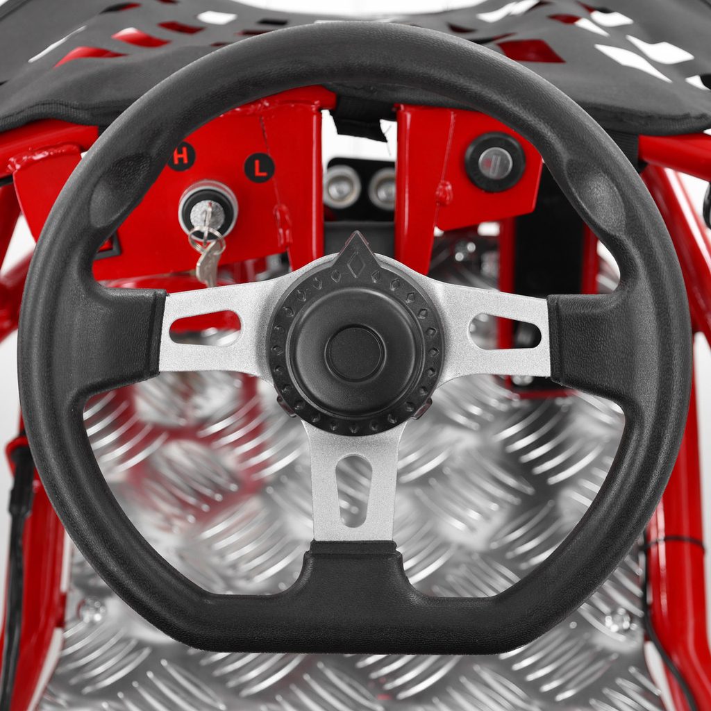 Eлектрически детски картинг HECHT 54812 RED (54812), 48 V, 1000 W, до 35 км/ч, 80 кг