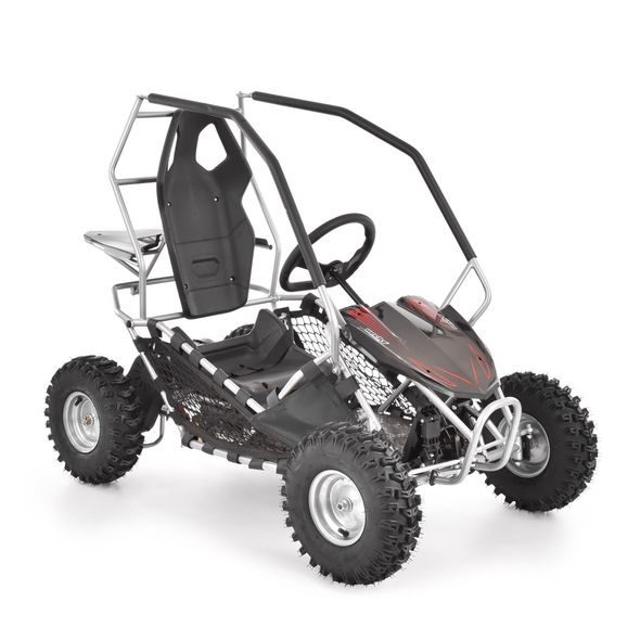 HECHT 54899 SILVER Electric Kids’ Buggy – 36V, 500W, 30 km/h, 54 kg