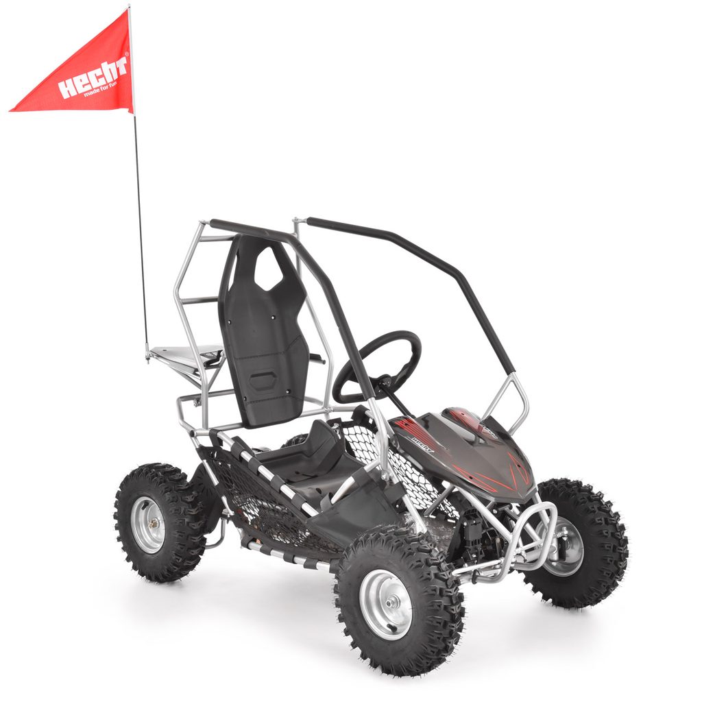 HECHT 54899 SILVER Electric Kids’ Buggy – 36V, 500W, 30 km/h, 54 kg