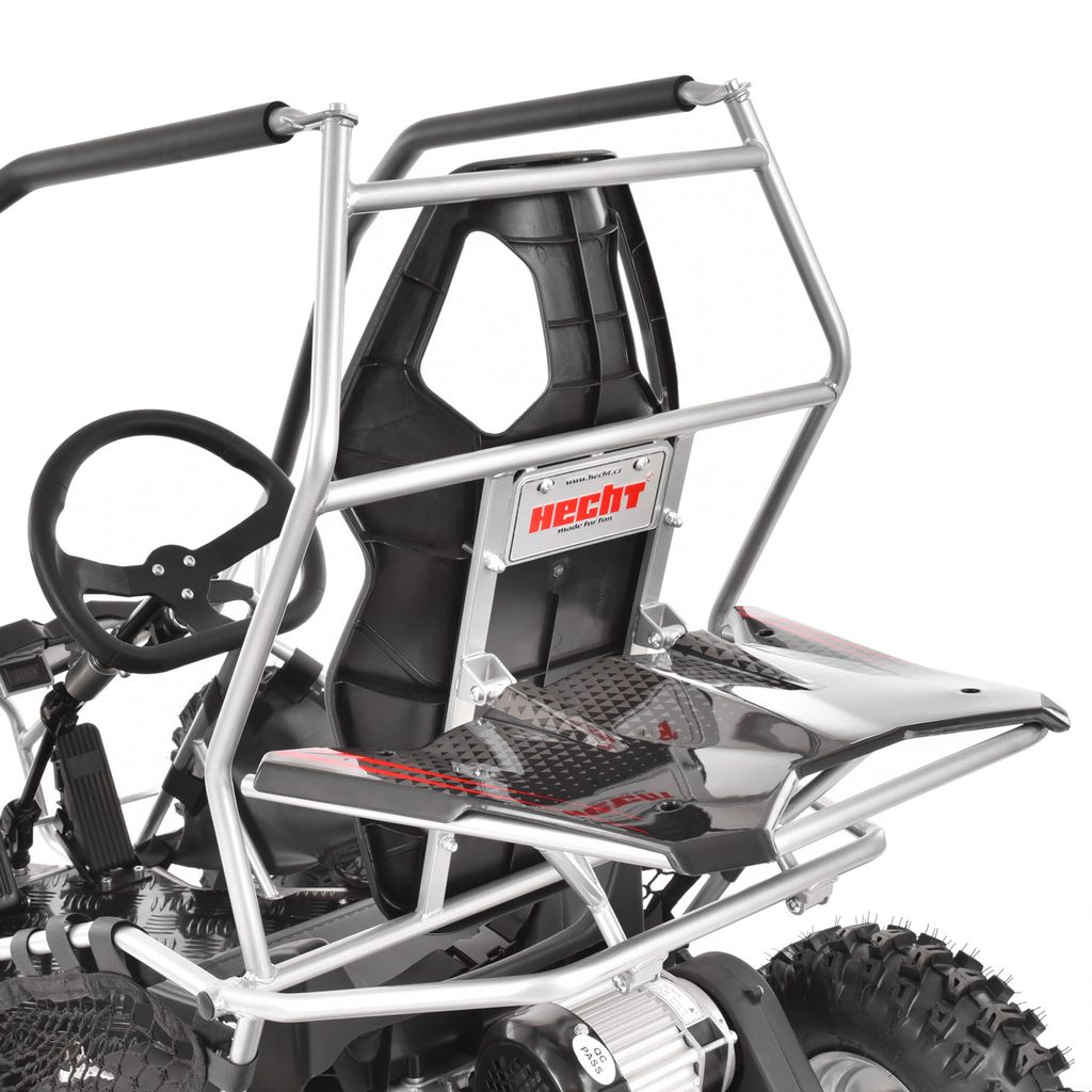 HECHT 54899 SILVER Electric Kids’ Buggy – 36V, 500W, 30 km/h, 54 kg