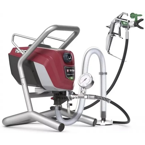 Безвъздушна помпа за боядисване Titan ControlMax® 1900 PRO Skid, 0.6 kW, 1.5 л/мин, 15 м маркуч