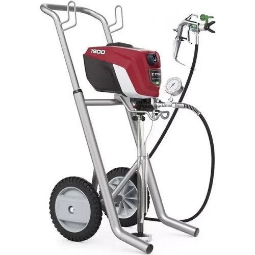 Безвъздушна помпа за боядисване Titan ControlMax® 1900 PRO Cart, 0.6 kW, 1.5 л/мин, 15 м маркуч