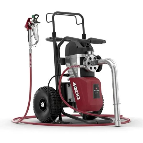 Безвъздушна машина за боядисване Titan Elite 4300, 2.2 kW, 250 bar, 15 м маркуч