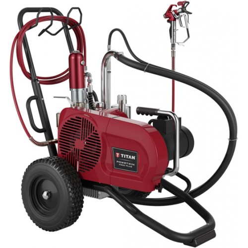 Безвъздушна машина за боядисване Titan PowrTwin 4900 Plus E, 230 bar, 4.2 л/мин, 230 V