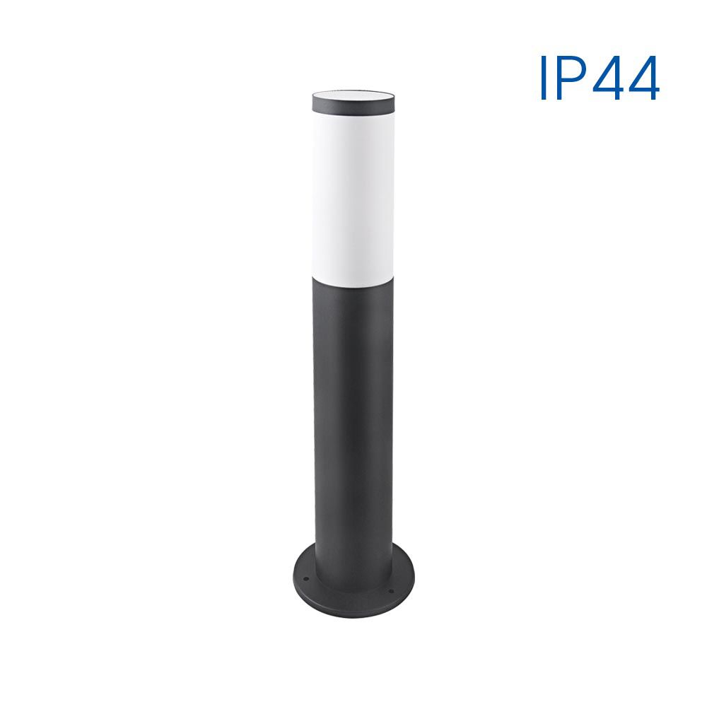 Градинско осветително тяло TOKYO/SS черен IP44, 1xE27