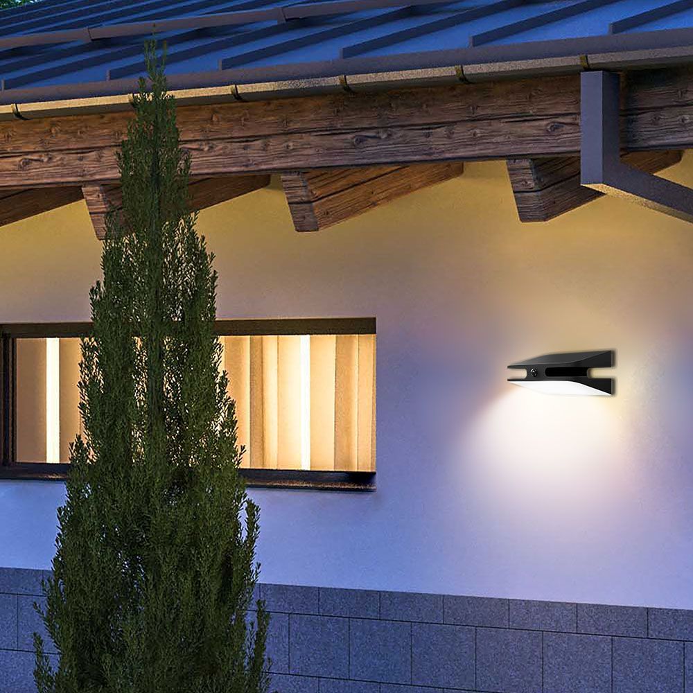 Соларно LED тяло със сензор за движение EZRA SOLAR LED ∙ PIR ∙ 4000K ∙ IP54 | Външно осветление Vivalux