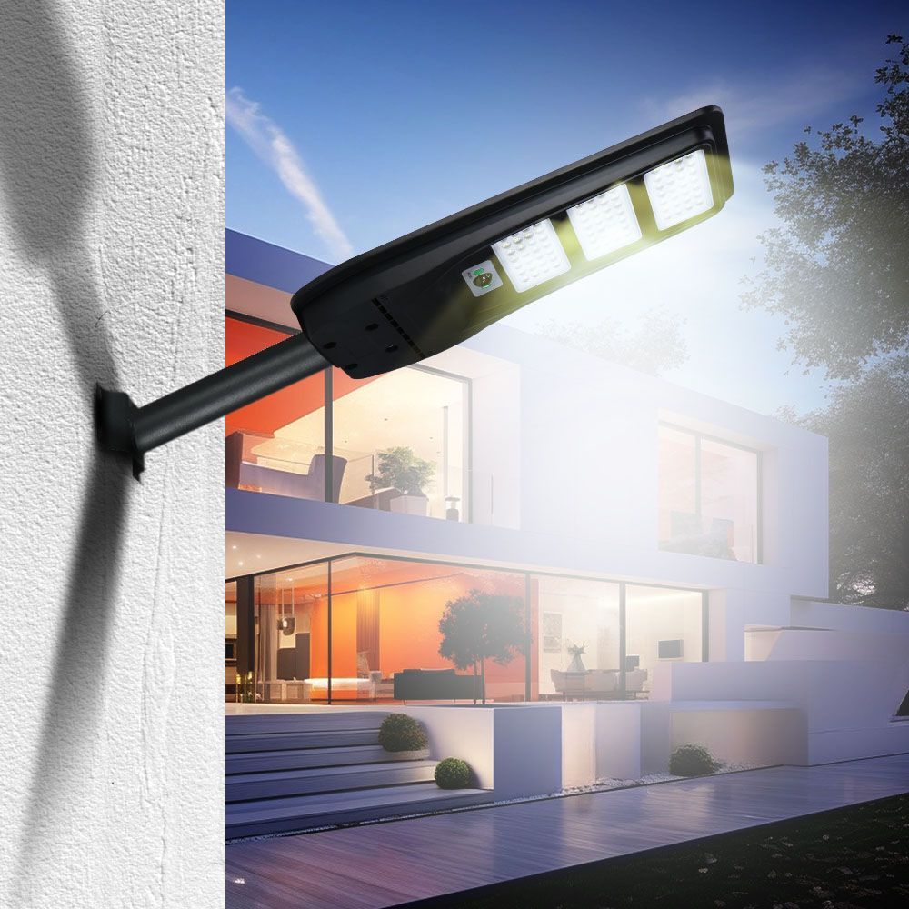 Соларно LED осветително тяло REX SOLAR LED ∙ 150W ∙ 6400K ∙ IP65 | Соларно външно осветление Vivalux