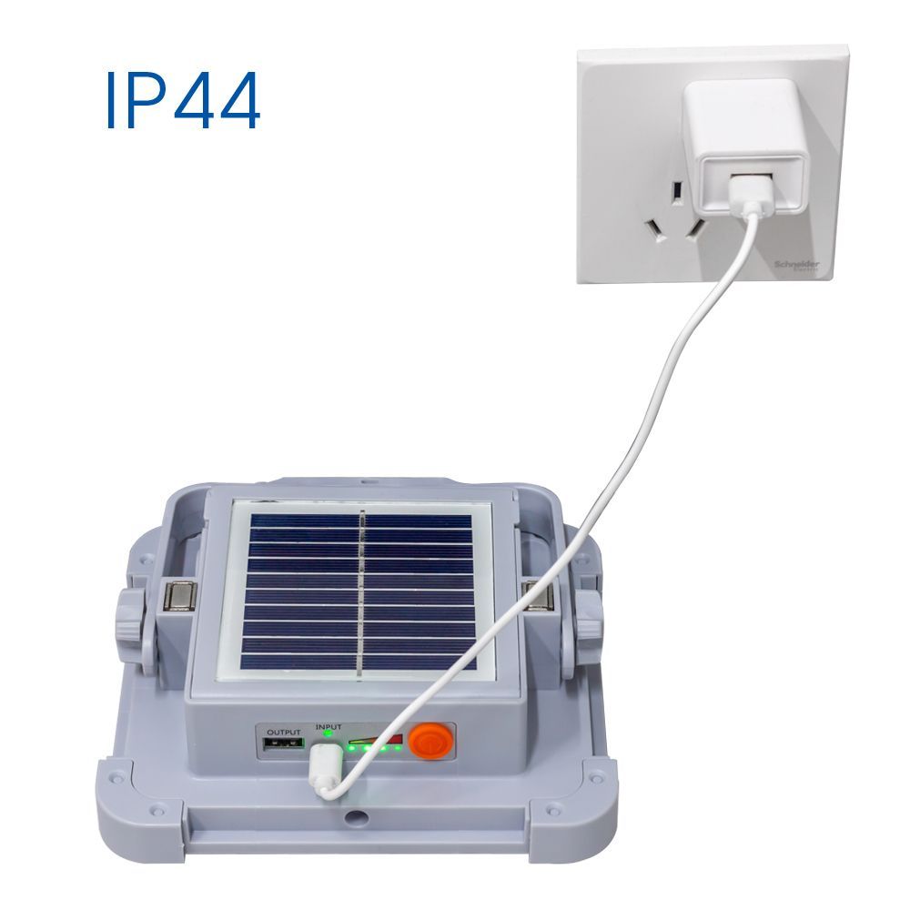 Соларна LED работна лампа ZEIN SOLAR LED ∙ 850lm ∙ 3 CCT ∙ IP44 | Преносима лампа Vivalux