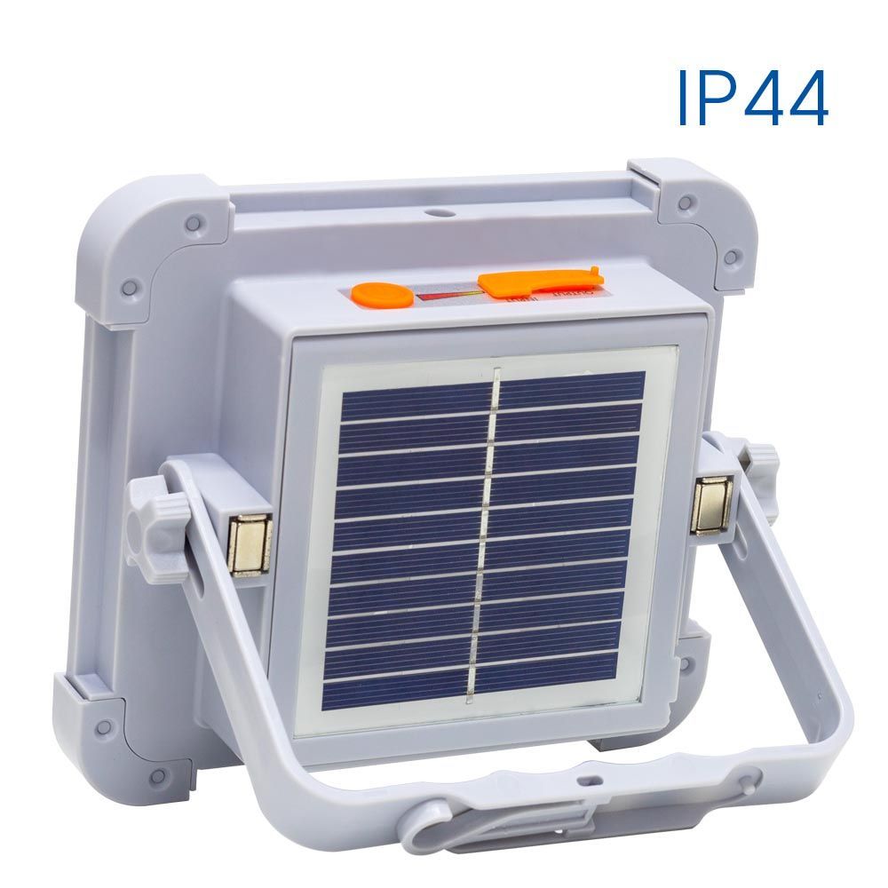 Соларна LED работна лампа ZEIN SOLAR LED ∙ 850lm ∙ 3 CCT ∙ IP44 | Преносима лампа Vivalux
