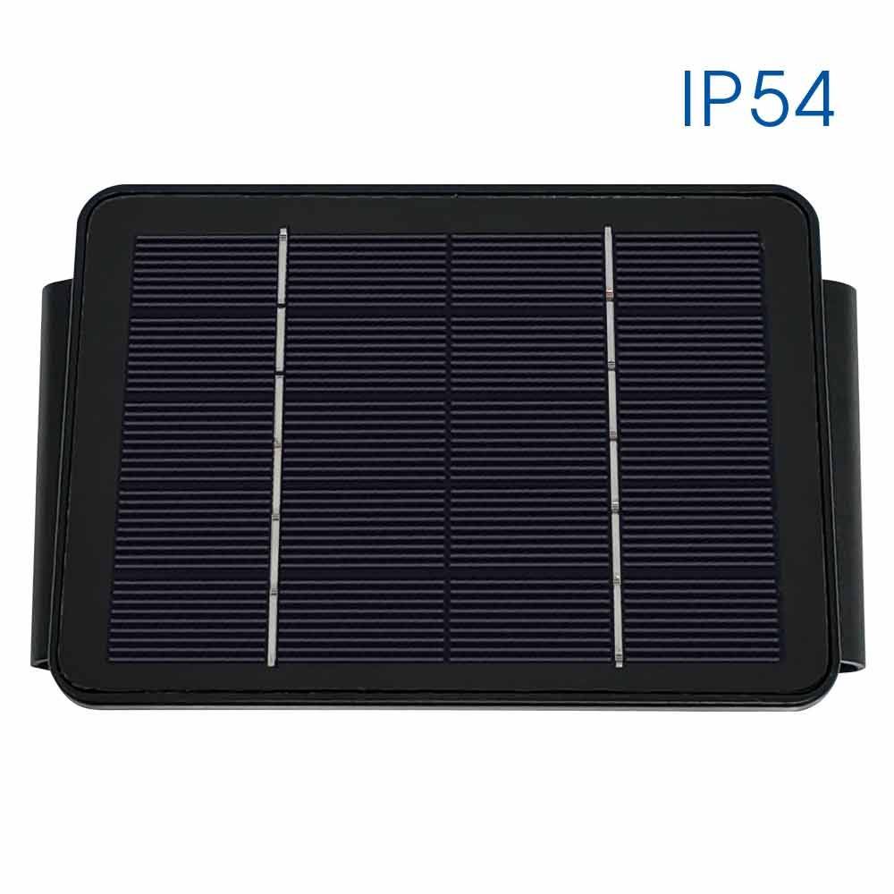 Соларен LED аплик DOMINO SOLAR LED ∙ 10W ∙ 4000K ∙ IP54 | Фасадно осветление с ефект 5 лъча
