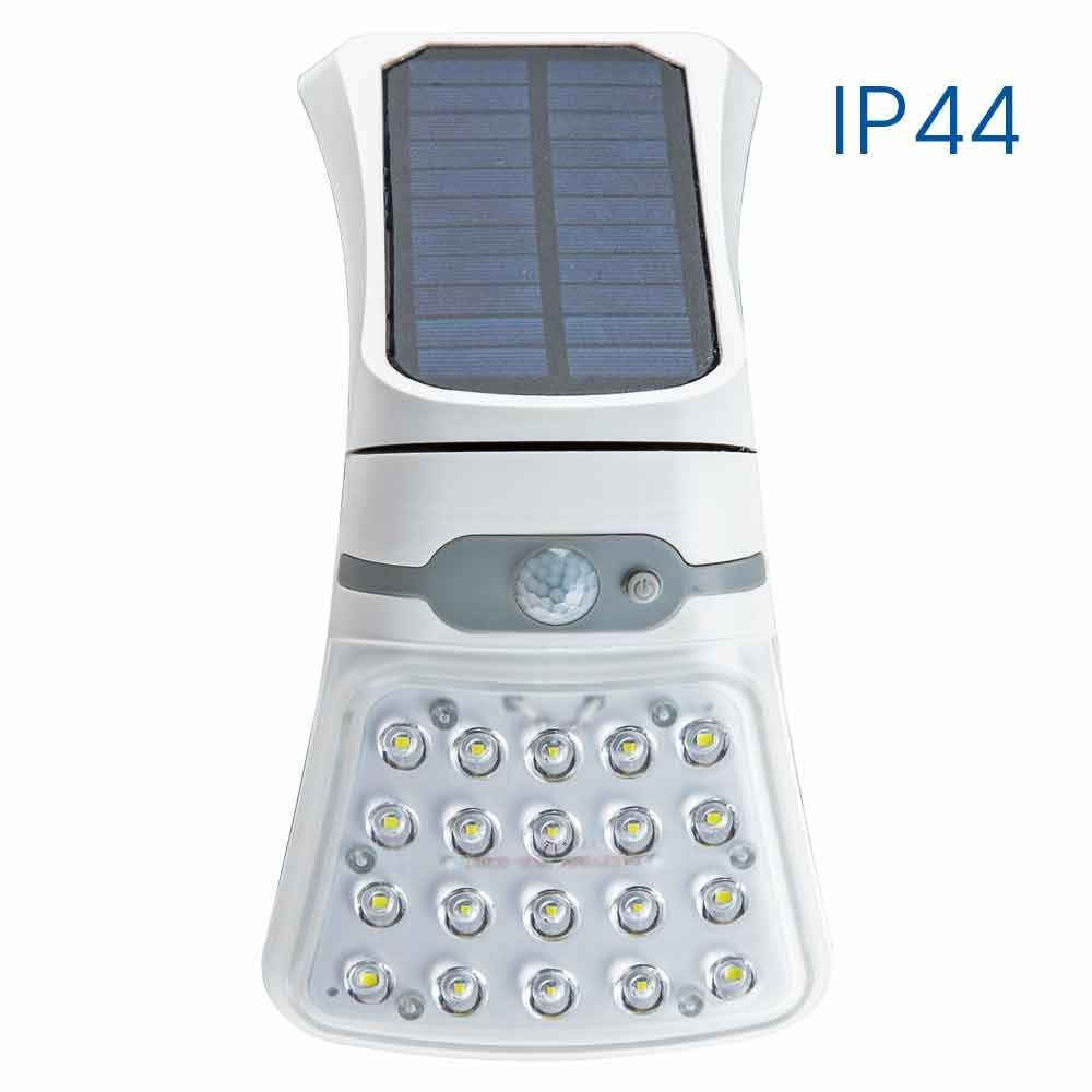 Соларен LED аплик със сензор SLIT SOLAR LED ∙ 4W ∙ 200lm ∙ 4000K ∙ IP44 | Външно осветление Vivalux